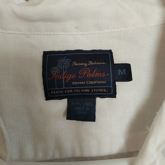 Tommy Bahama Linen Button Up - Picture 2 of 4